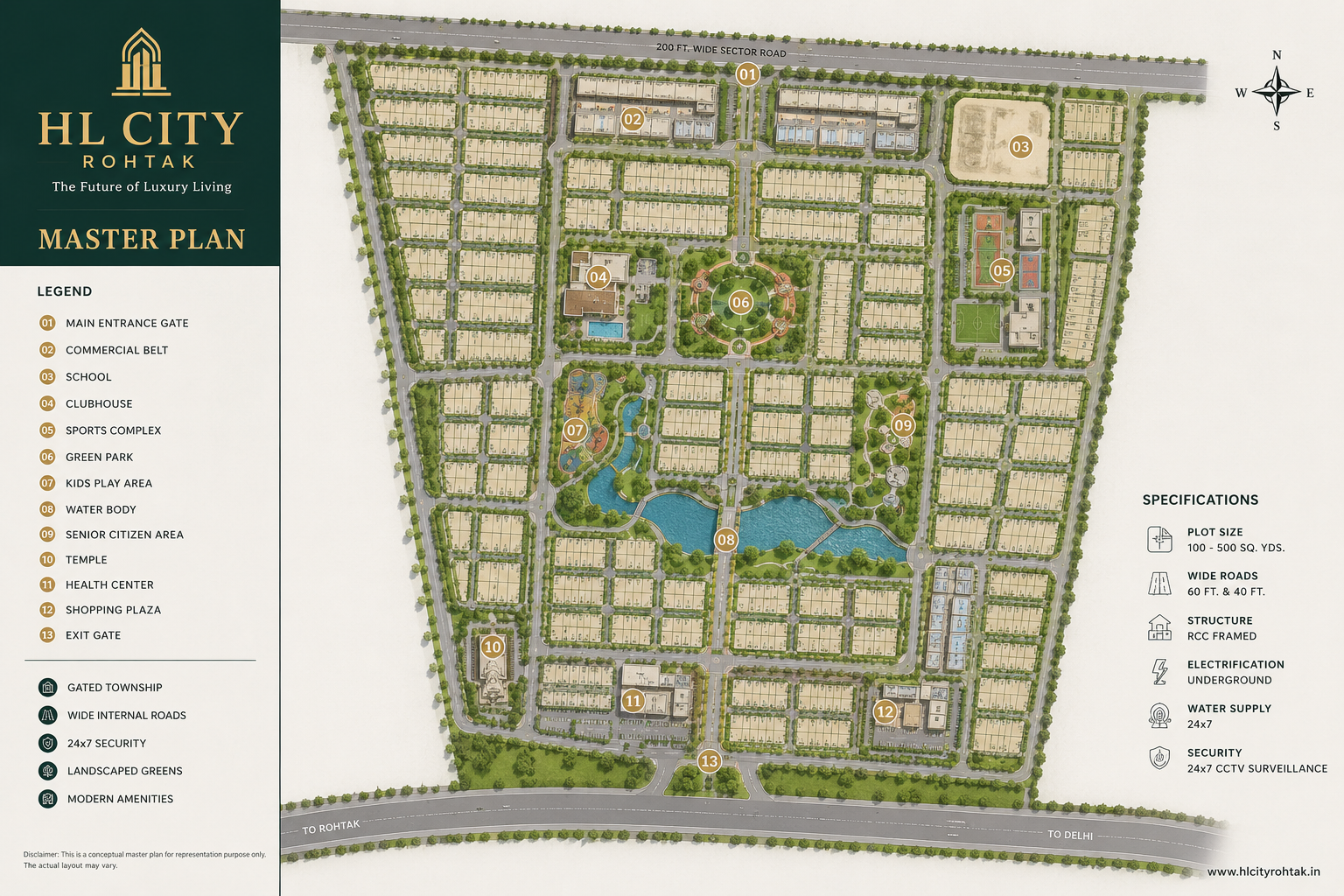 hl city master plan